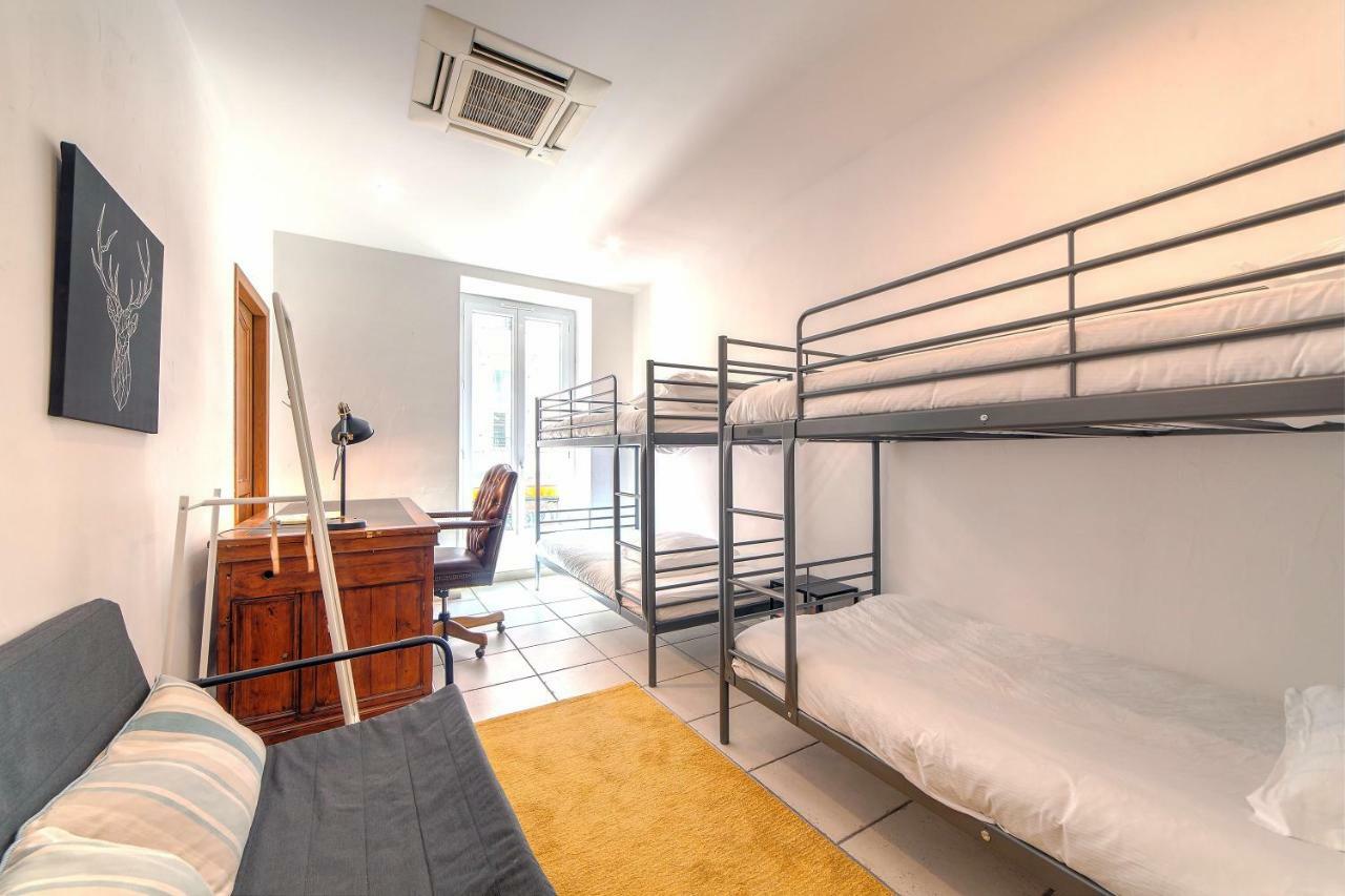 Lovely Large Familial Apartment In Central Nice, Ten Minutes Walk To The Beach! Exterior photo
